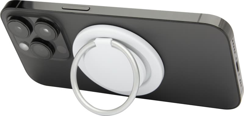 Albali recycled plastic magnetic phone holder with ring stand
