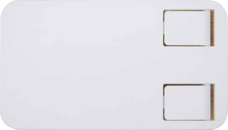 Alfirk recycled plastic foldeable desk phone stand with bamboo details 2