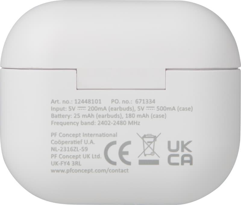 Altais recycled plastic True Wireless Bluetooth earbuds 3