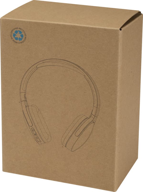 Ancha recycled plastic over-ear wireless Bluetooth headset 4