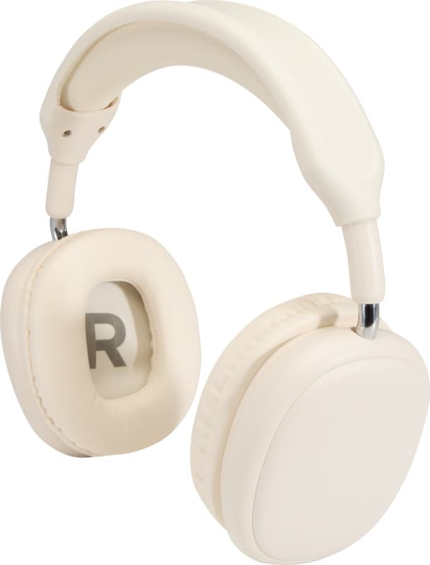 Alzir recycled plastic over-ear wireless Bluetooth headset