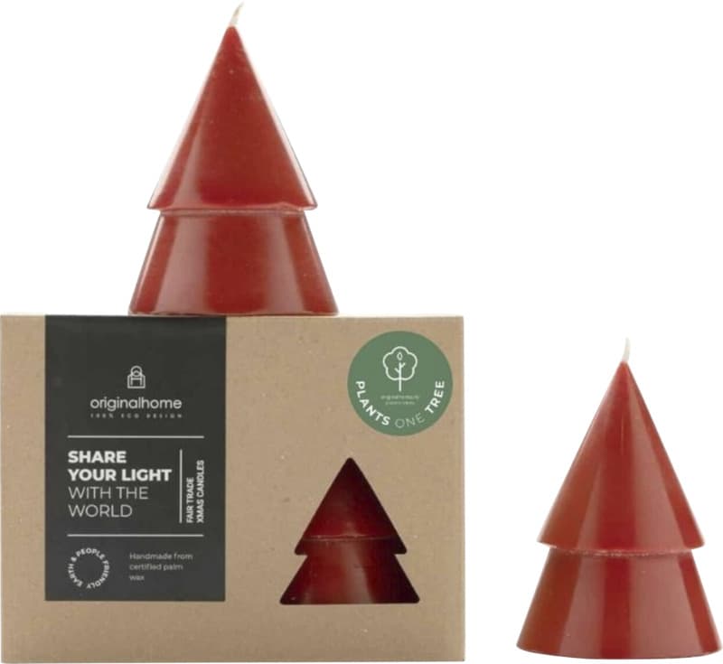 Originalhome Xmas tree candle set of 2 - M 3