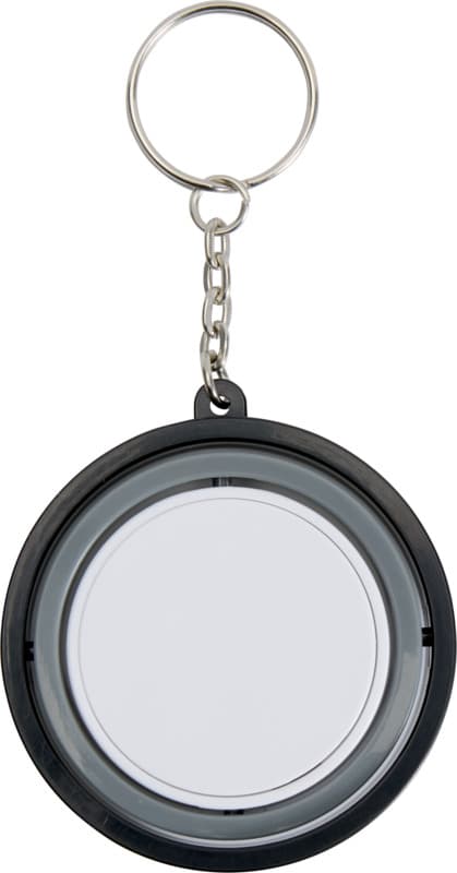 Spinx recycled plastic gyroscope fidget keychain 3