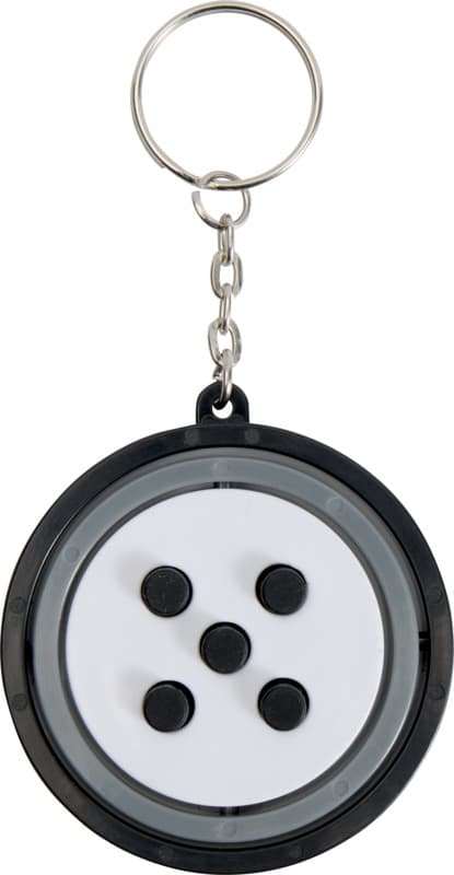 Spinx recycled plastic gyroscope fidget keychain 2