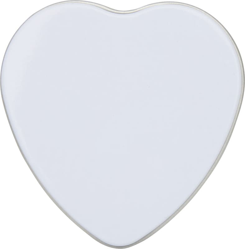 Blissful heart-shaped tin candle with vanilla aroma 2