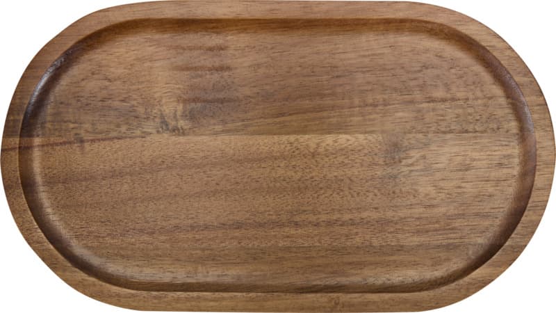 Edge acacia wood serving tray 2