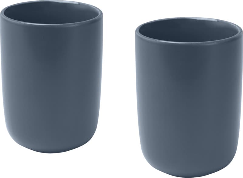 Male 350 ml ceramic cups with matt finish - set of 2 4
