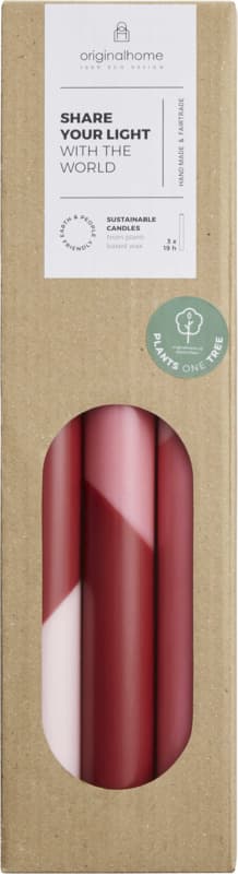 Originalhome Eden diagonal candles - set of 3 4