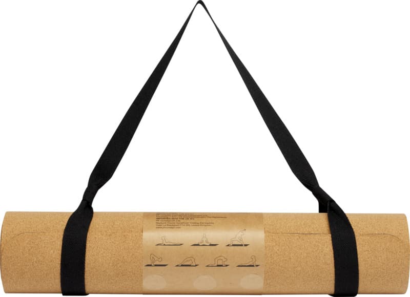 Trikona cork yoga mat 5