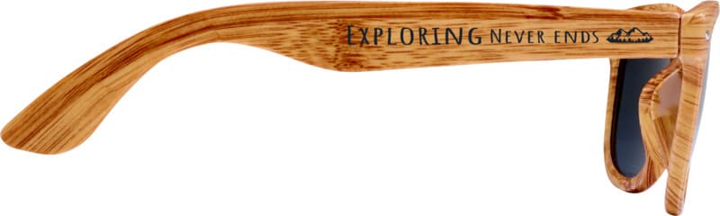 Mira wood-look sunglasses 4