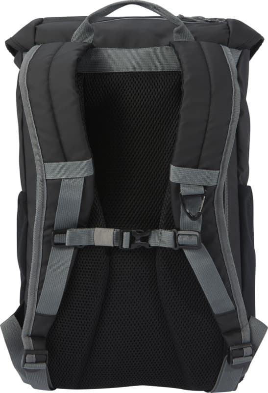 Aqua 15.6" GRS recycled water resistant laptop backpack 23L 3