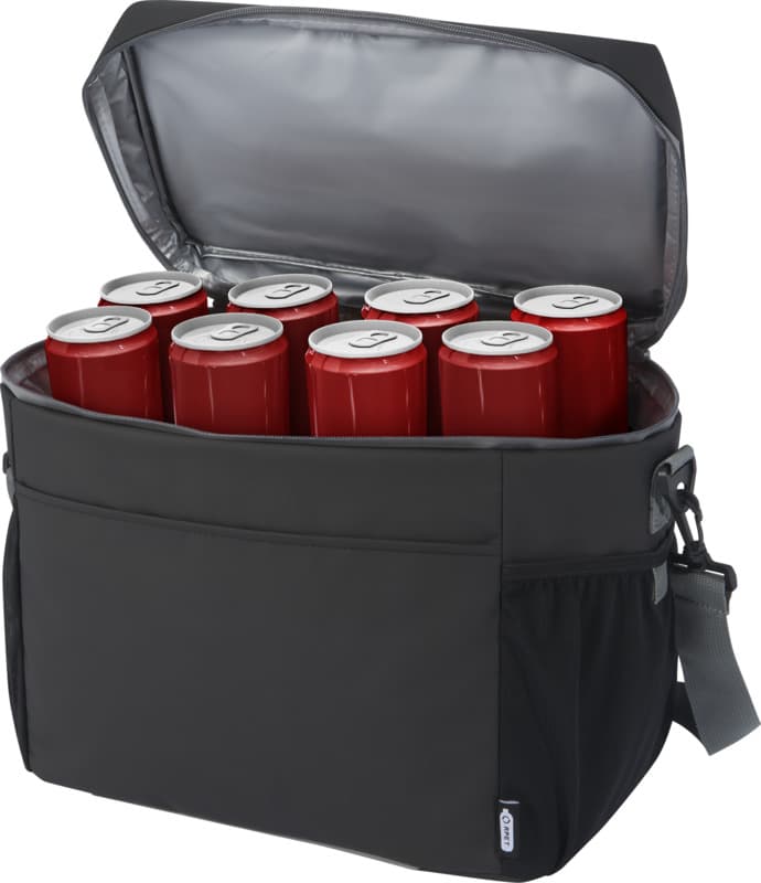 Aqua 20-can GRS recycled water resistant cooler bag 22L 5