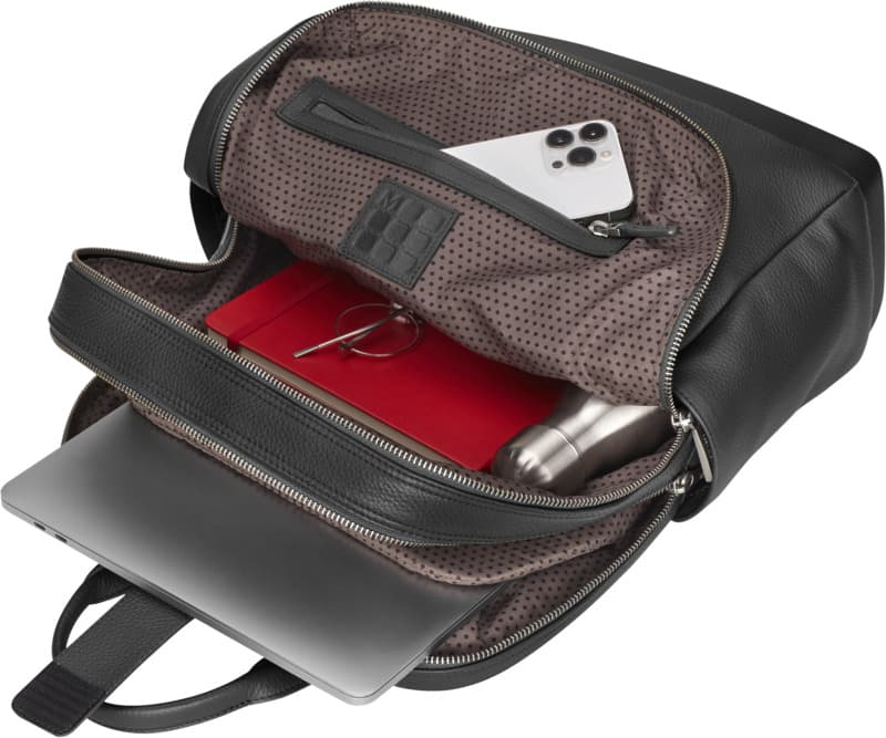 Moleskine Classic Pro leather backpack 4