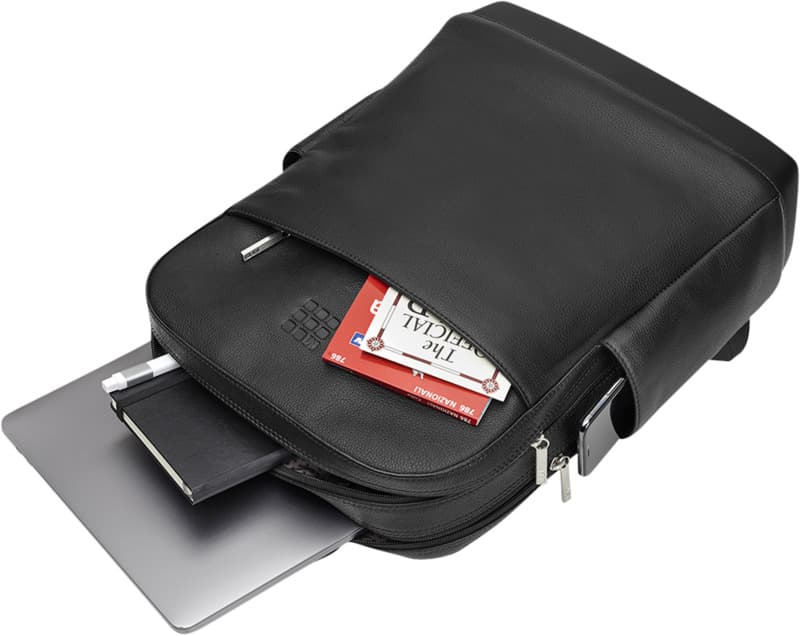Moleskine Classic Pro leather backpack 5
