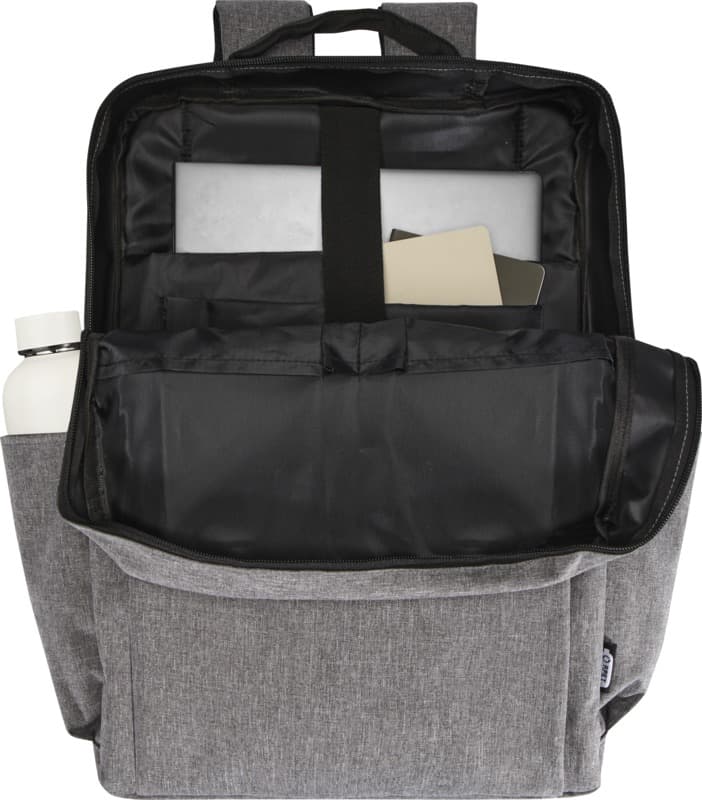 Libra 15” GRS recycled laptop backpack 15L 4