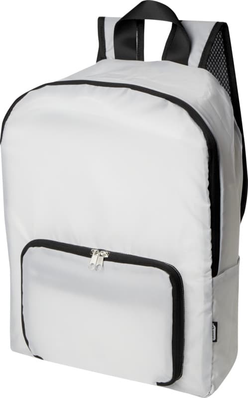 EcoFold RPET foldable backpack 15L