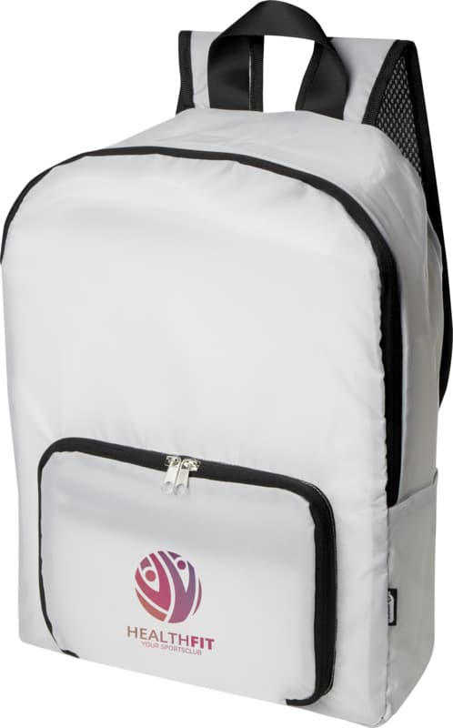 EcoFold RPET foldable backpack 15L 4