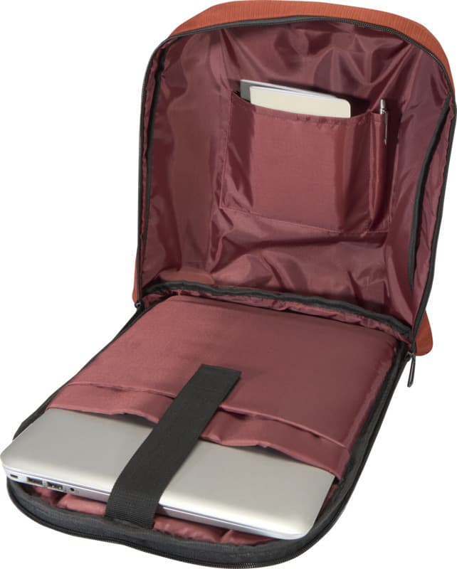 Luma 15" GRS recycled anti-theft laptop backpack 10L 5