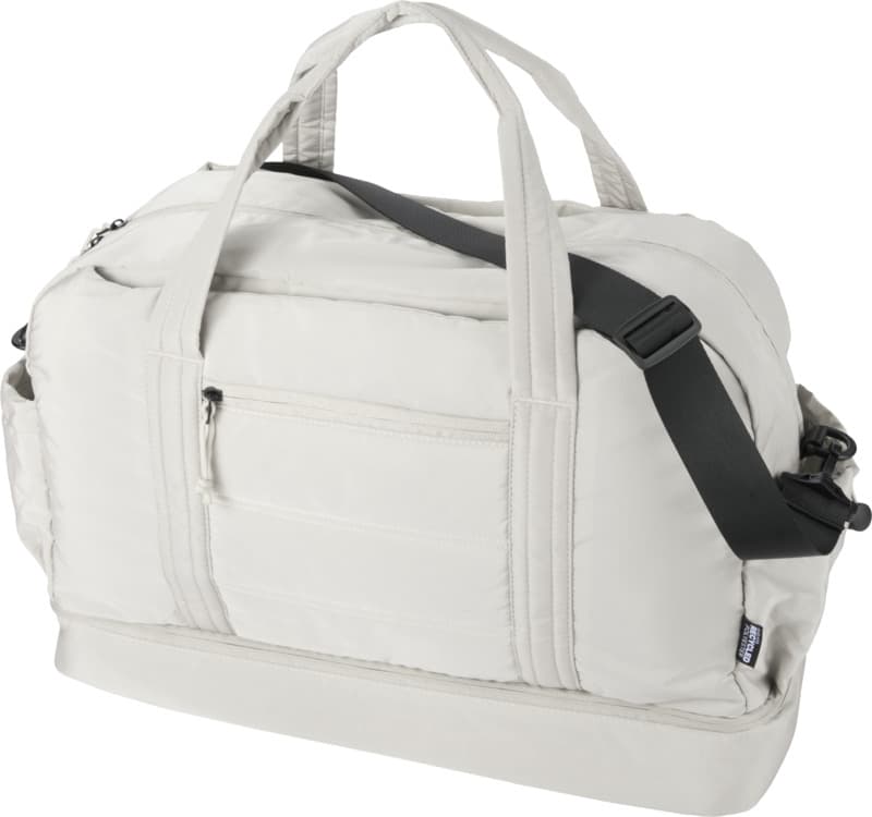 Puffer GRS recycled duffel bag with insulated bottom 30L 