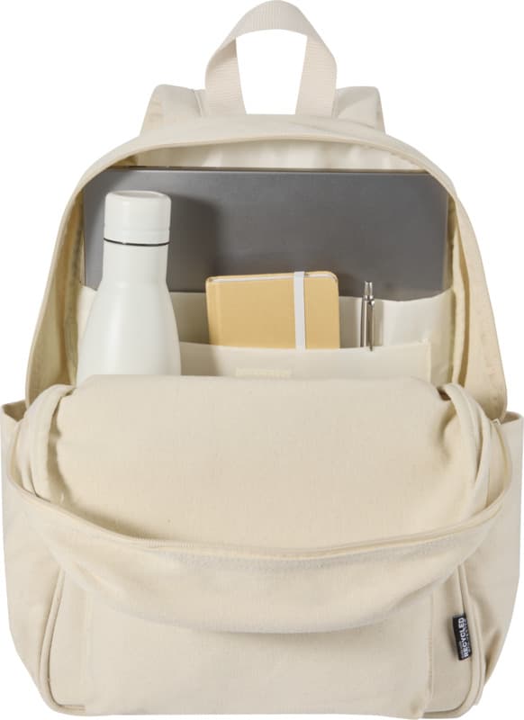 Recanvas 15.6” GRS recycled city backpack 16L 4