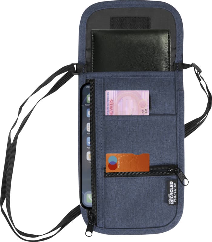 Ross GRS recycled smart travel pouch 4