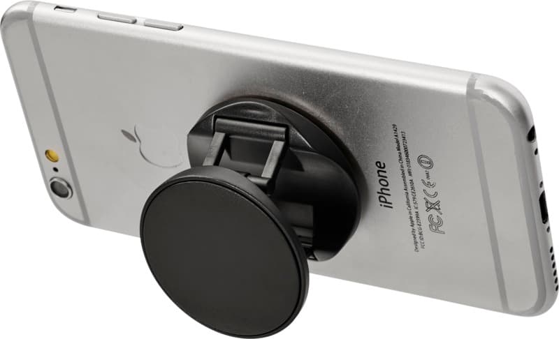 Brace phone stand with grip