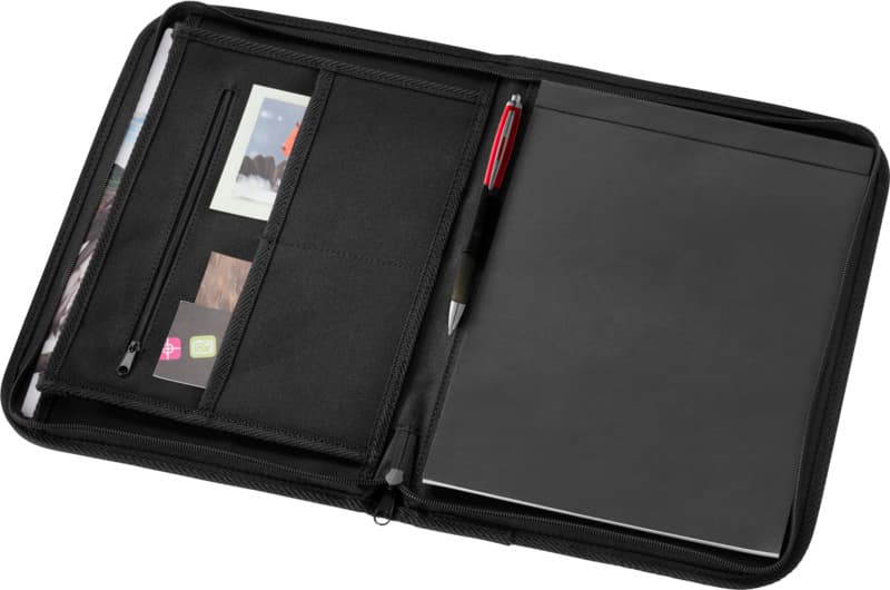 Berkely A4 zippered portfolio 4