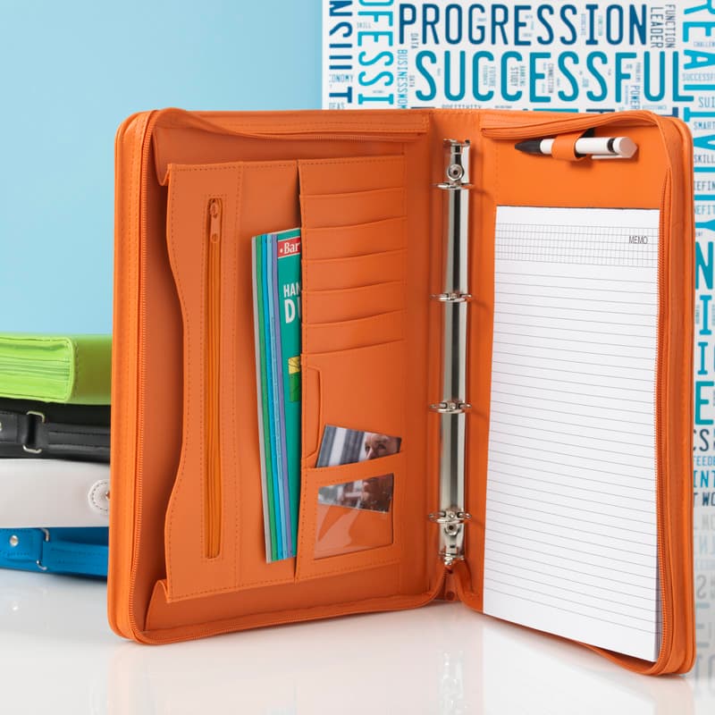 Ebony A4 briefcase portfolio 5