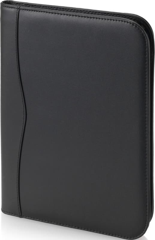 Ebony A4 zippered portfolio 5