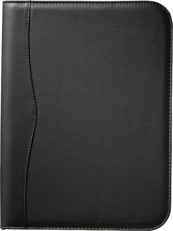 Ebony A4 zippered portfolio 2