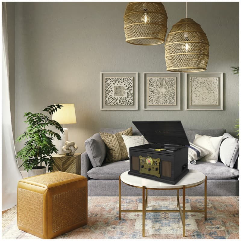 Prixton Century vinyl turntable and music player 4