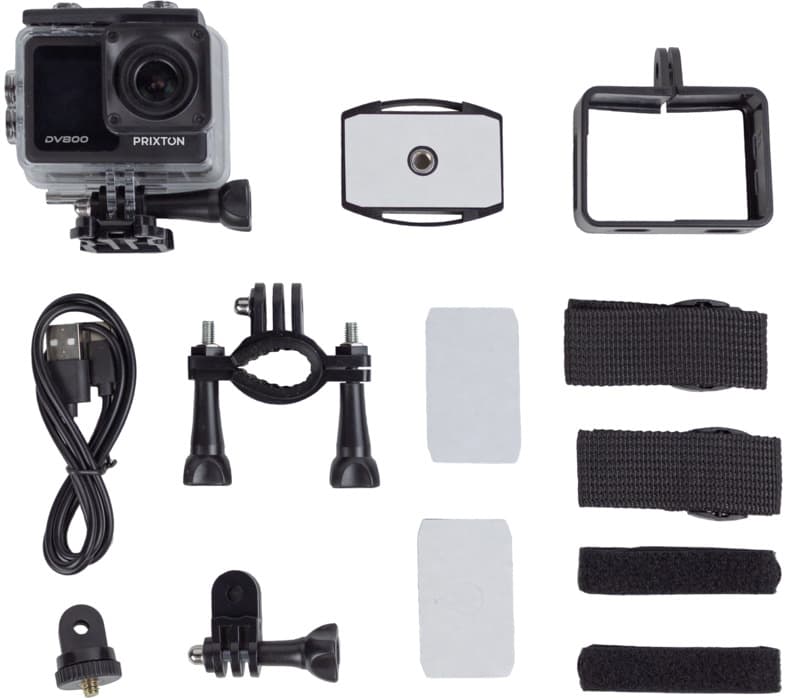 Prixton DV800 5K dual screen action camera 5