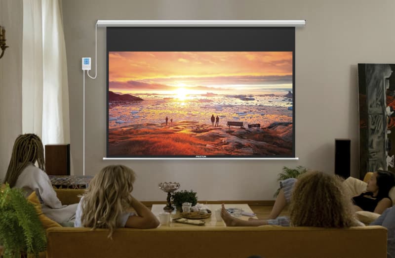 Prixton Cinema Max 100" projection screen 5