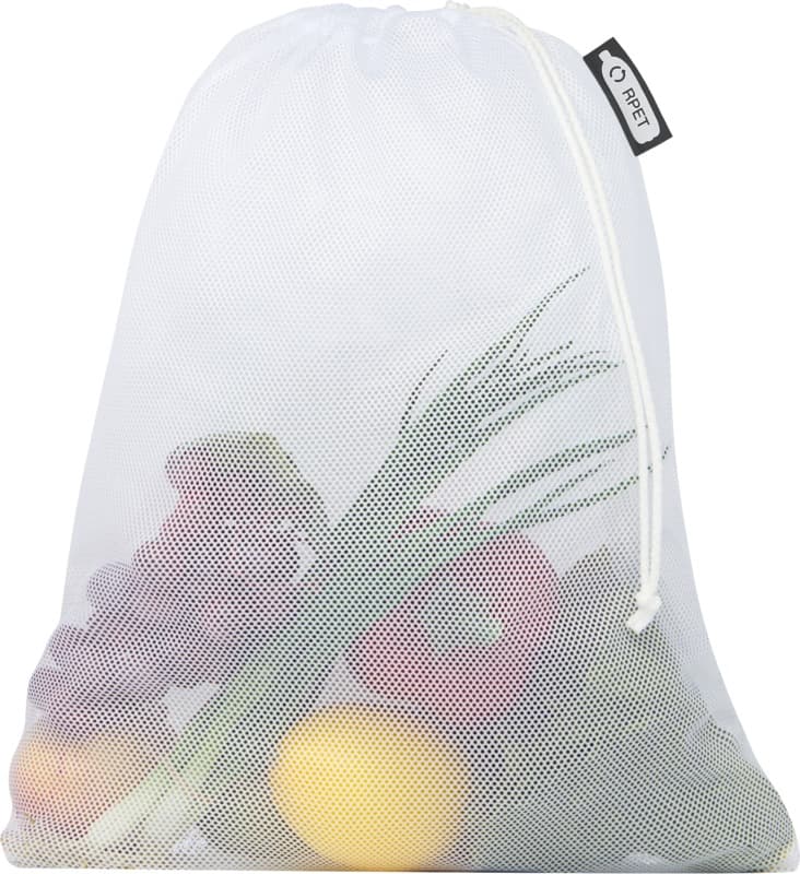 Recycled polyester grocery bag 30x41 cm 4