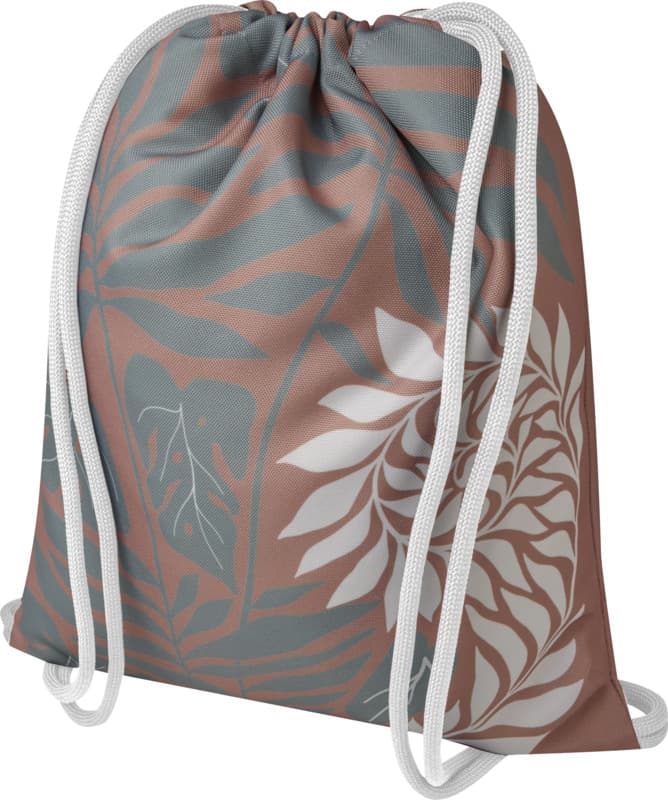 Clif sublimation RPET drawstring bag