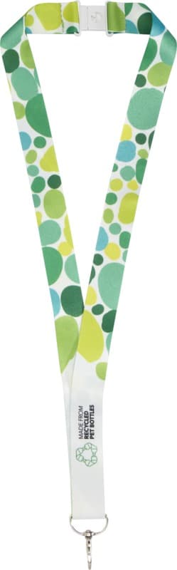Addie recycled PET lanyard with safety breakaway 4