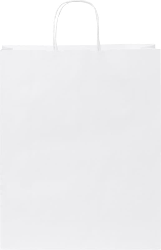 Kraft 80-90 g/m2 paper bag with twisted handles - 32 x 12 x 40 cm 3