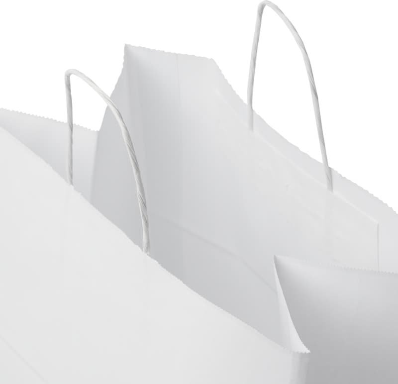 Kraft 80-90 g/m2 paper bag with twisted handles - 34 x 20 x 35 cm 4