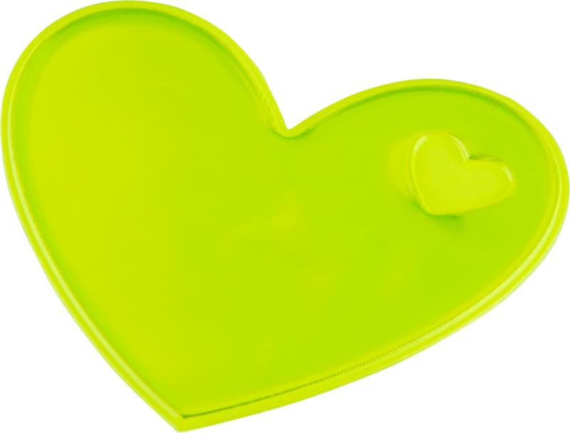 RFX™ S-12 heart M reflective PVC sticker 5