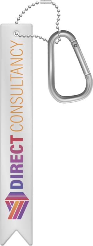 RFX™ H-9 reflective PVC hanger with carabiner 3
