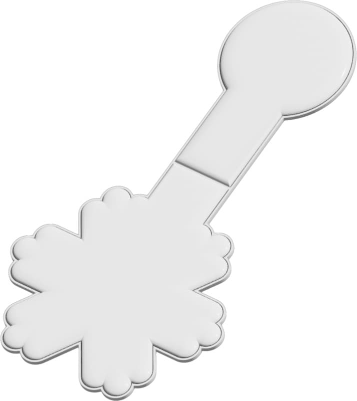 RFX™ M-10 snowflake reflective TPU magnet  2