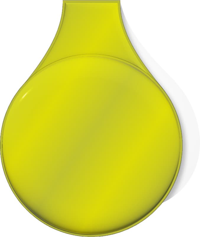 RFX™ M-10 round reflective TPU magnet small 4