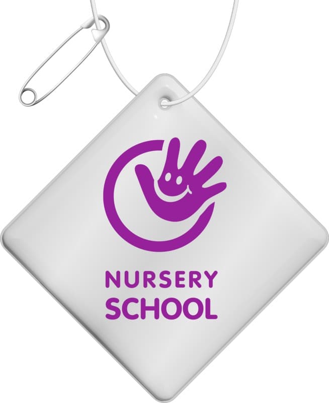 RFX™ H-09 diamond reflective TPU hanger small 4