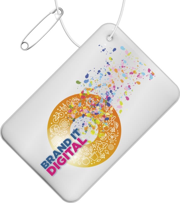 RFX™ H-10 rectangular reflective PVC hanger small 4