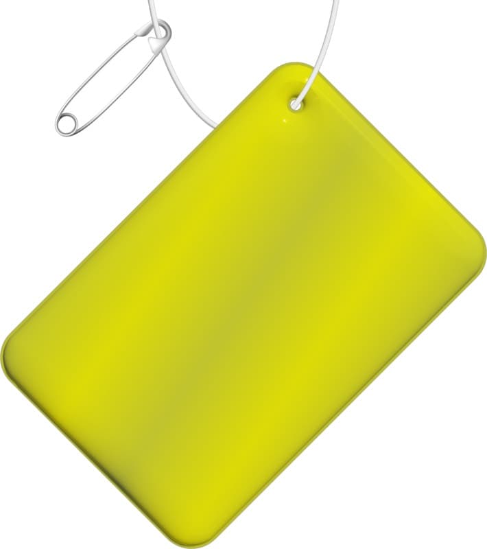 RFX™ H-10 rectangular reflective PVC hanger small 5