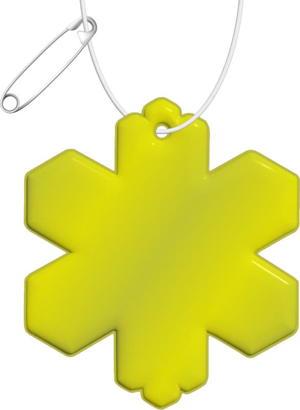 RFX™ H-10 snowflake reflective PVC hanger 5
