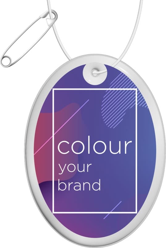 RFX™ H-12 oval reflective PVC hanger 4