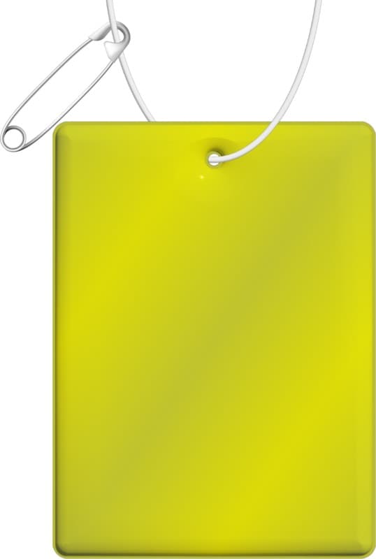 RFX™ H-12 rectangular reflective PVC hanger large 5