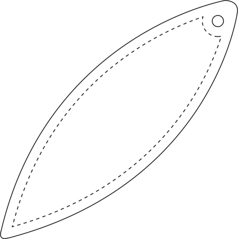 RFX™ H-12 ellipse reflective TPU hanger 3