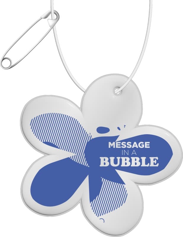 RFX™ H-13 flower reflective TPU hanger 4